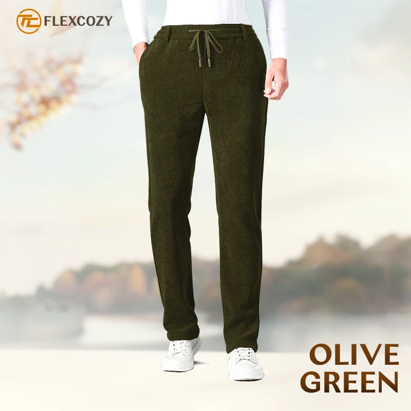 FlexCozy - Cozy Stretch Corduroy Pants for Seniors